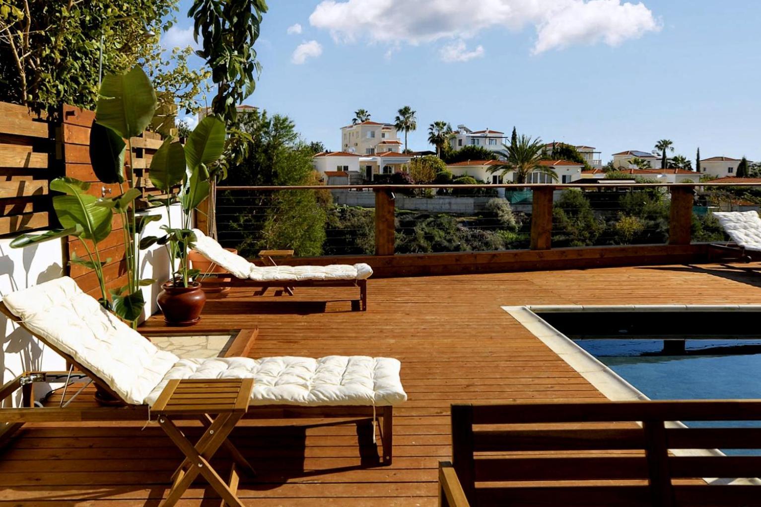 Villa Aura - Villa In Pégeia Exteriör bild